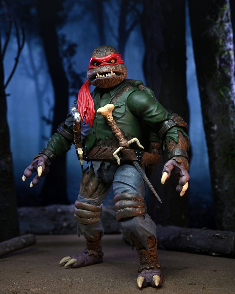Universal Monsters/Teenage Mutant Ninja Turtles Figura Raphael as the Wolfman 18 cm