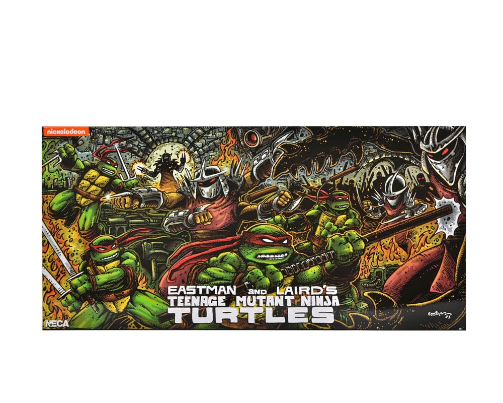 Teenage Mutant Ninja Turtles (Mirage Comics) pack de 4 Figuras Leonardo, Raphael, Michelangelo, Donatello 18 cm