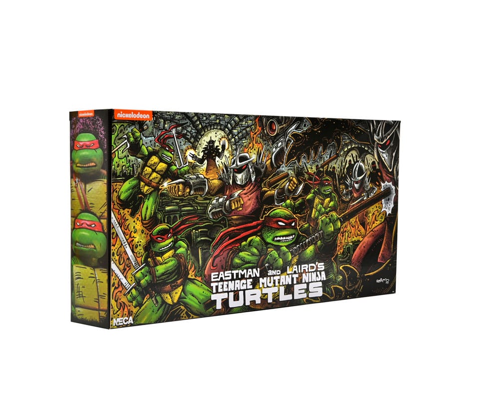 Teenage Mutant Ninja Turtles (Mirage Comics) pack de 4 Figuras Leonardo, Raphael, Michelangelo, Donatello 18 cm