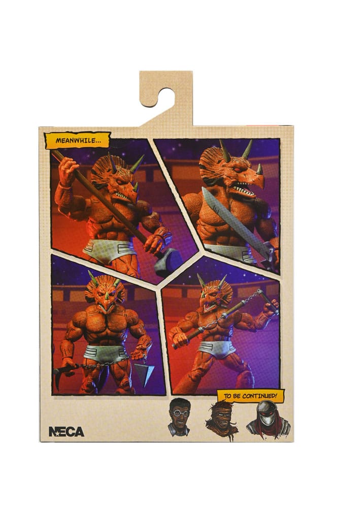 Tortugas Ninja (Mirage Comics) Figura Triceraton Gladiator 21 cm