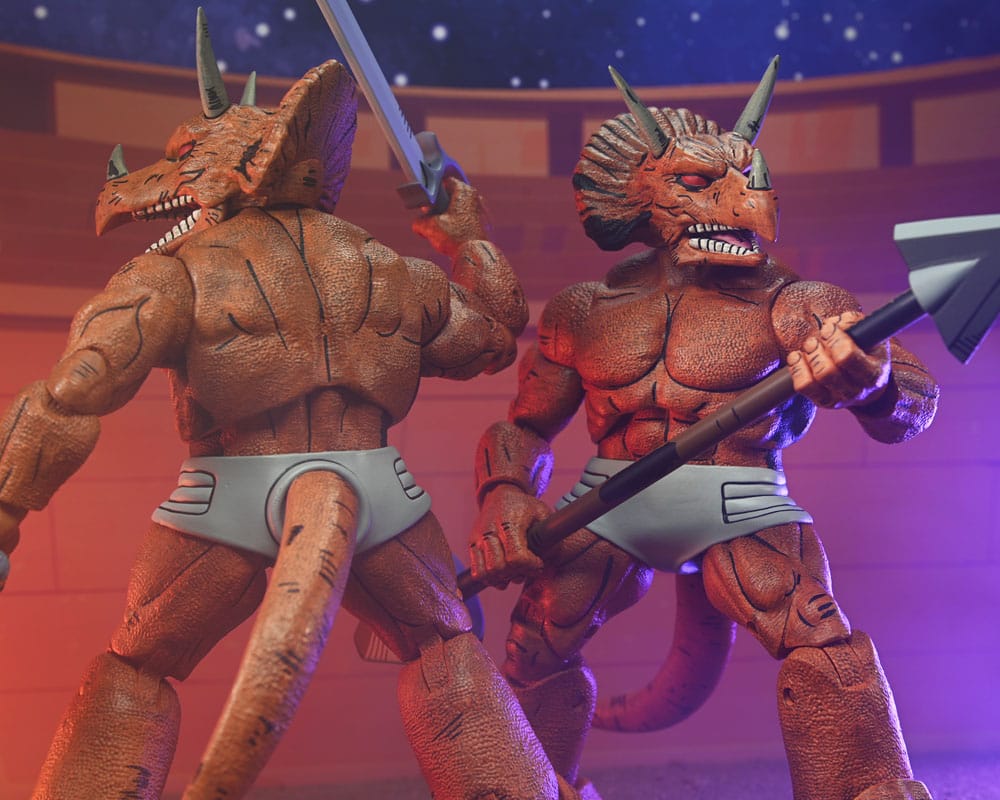 Tortugas Ninja (Mirage Comics) Figura Triceraton Gladiator 21 cm