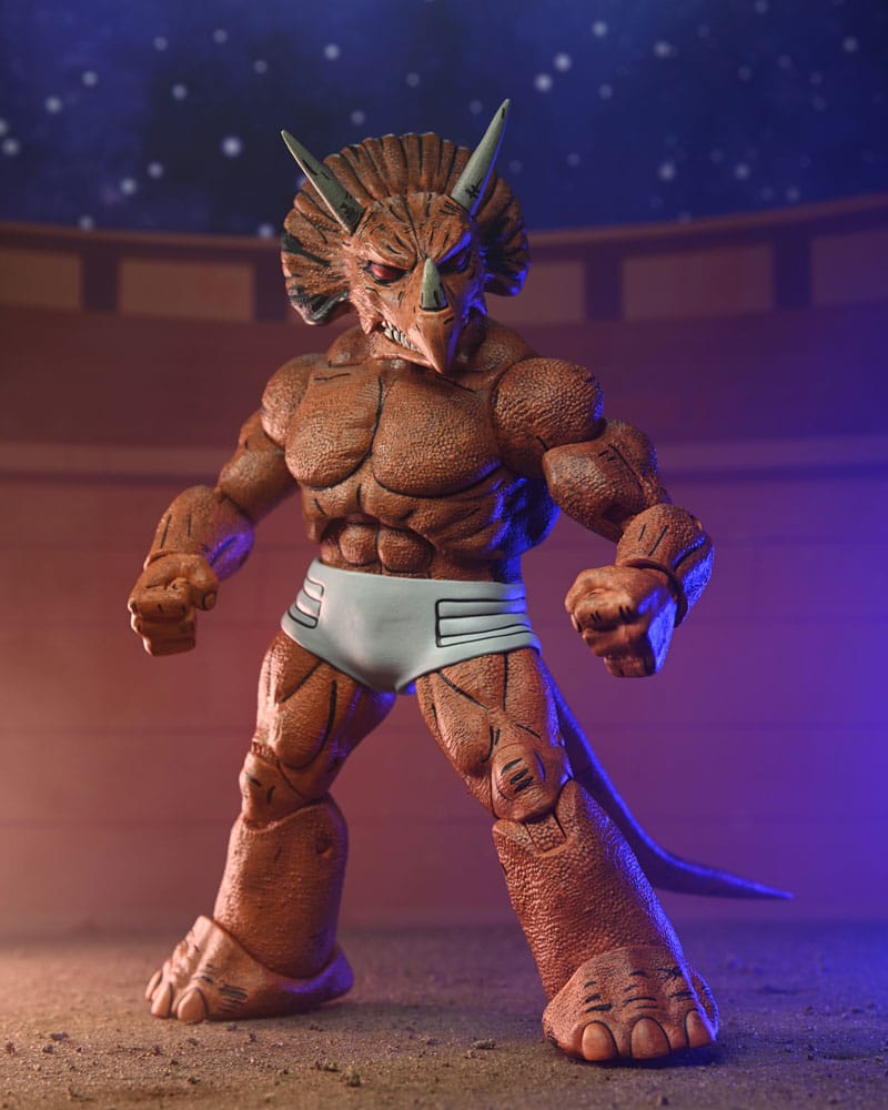 Tortugas Ninja (Mirage Comics) Figura Triceraton Gladiator 21 cm