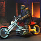 Tortugas Ninja (The Last Ronin The Lost Years) Figura Casey Marie with Last Ronin Motorcycle 18 cm