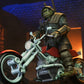 Tortugas Ninja (The Last Ronin The Lost Years) Figura Casey Marie with Last Ronin Motorcycle 18 cm