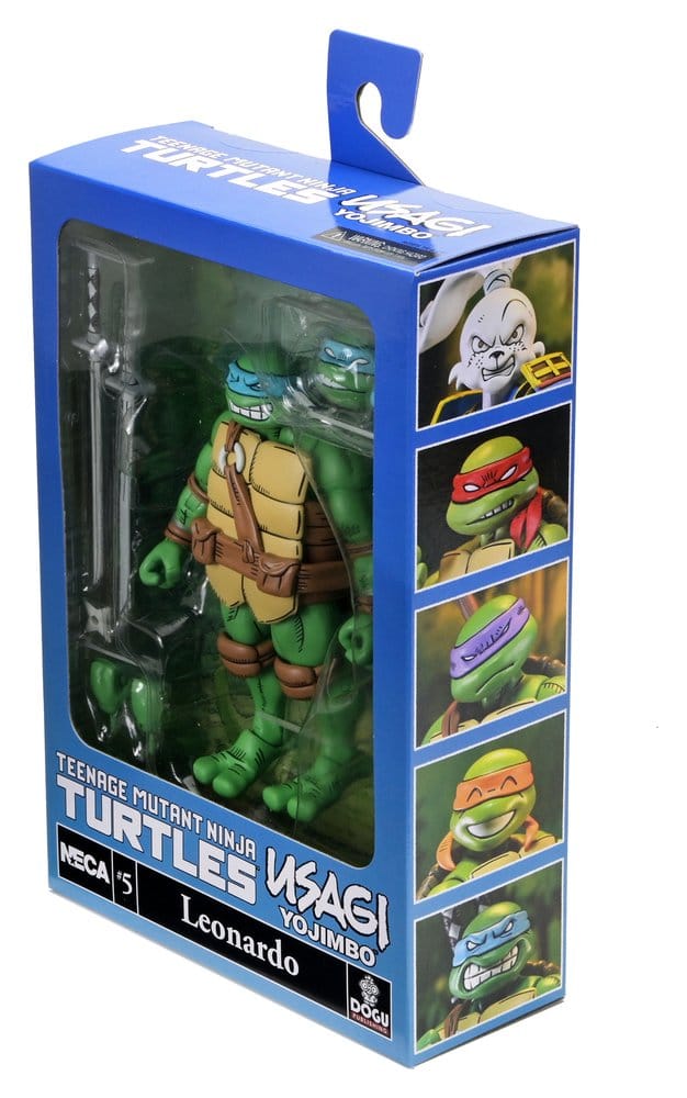 Teenage Mutant Ninja Turtles x Usagi Yojimbo Ultimate Figura Leonardo 18 cm
