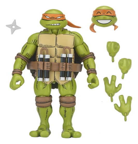 Teenage Mutant Ninja Turtles x Usagi Yojimbo Ultimate Figura Michelangelo 18 cm