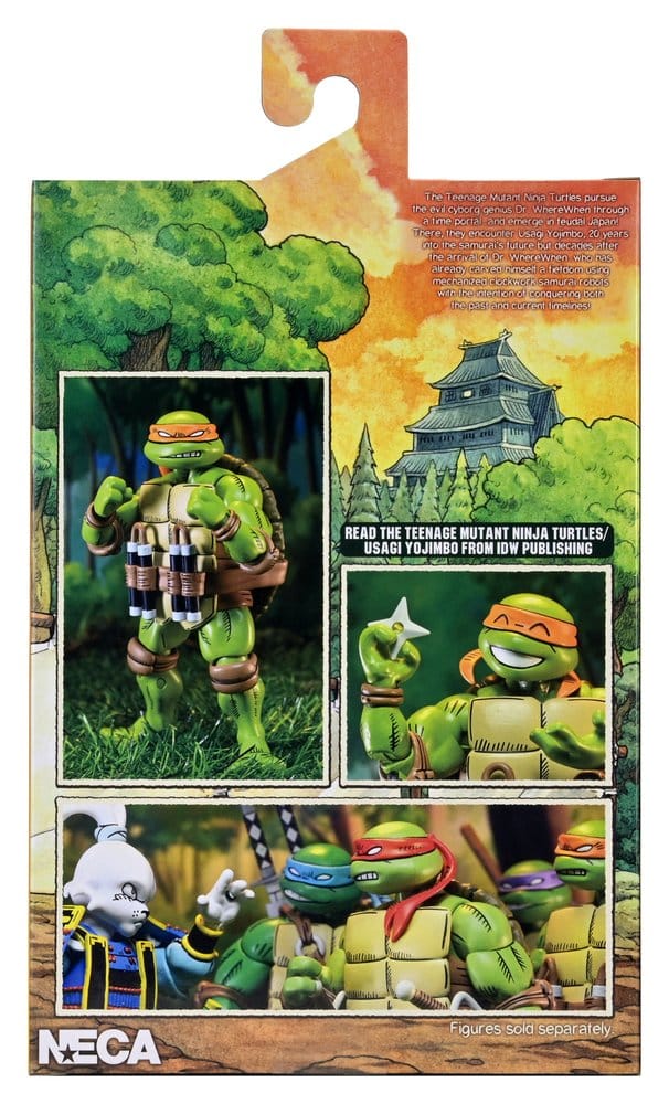 Teenage Mutant Ninja Turtles x Usagi Yojimbo Ultimate Figura Michelangelo 18 cm