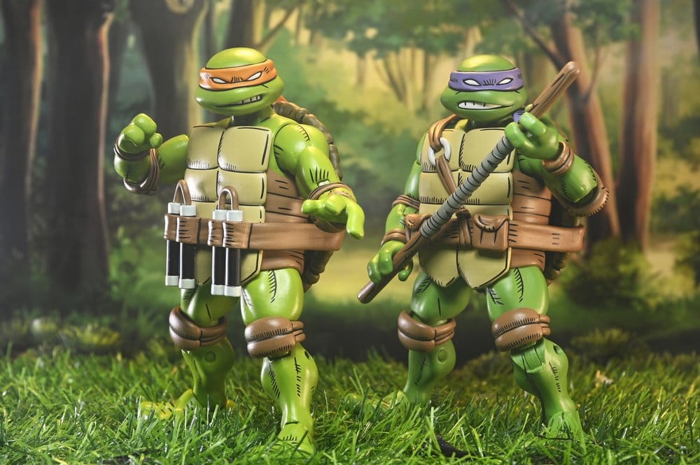 Teenage Mutant Ninja Turtles x Usagi Yojimbo Ultimate Figura Michelangelo 18 cm