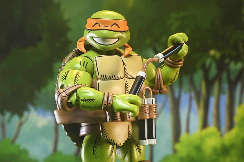 Teenage Mutant Ninja Turtles x Usagi Yojimbo Ultimate Figura Michelangelo 18 cm