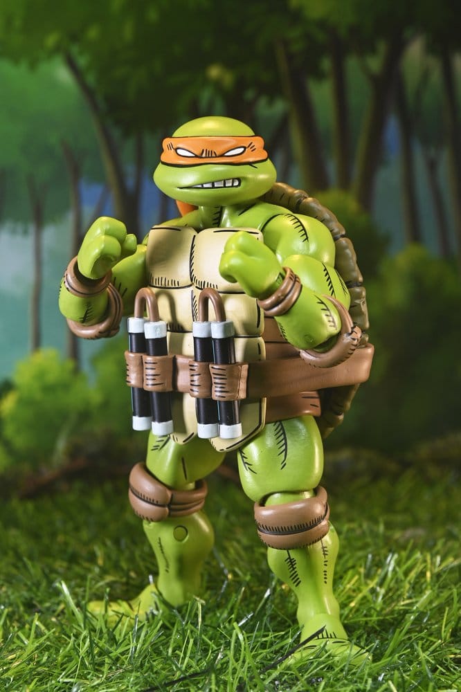 Teenage Mutant Ninja Turtles x Usagi Yojimbo Ultimate Figura Michelangelo 18 cm