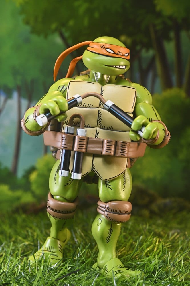 Teenage Mutant Ninja Turtles x Usagi Yojimbo Ultimate Figura Michelangelo 18 cm