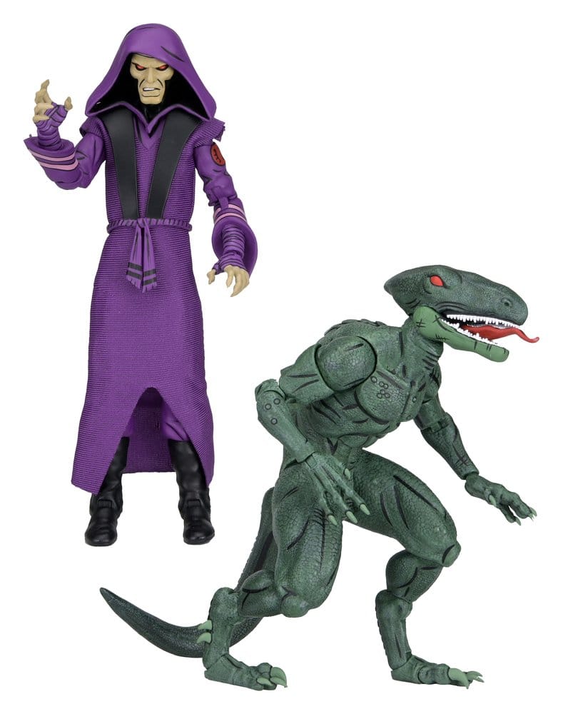 Teenage Mutant Ninja Turtles (Mirage Comics) Pack de 2 Figuras Daimyo Orkai & Raptor 18 cm