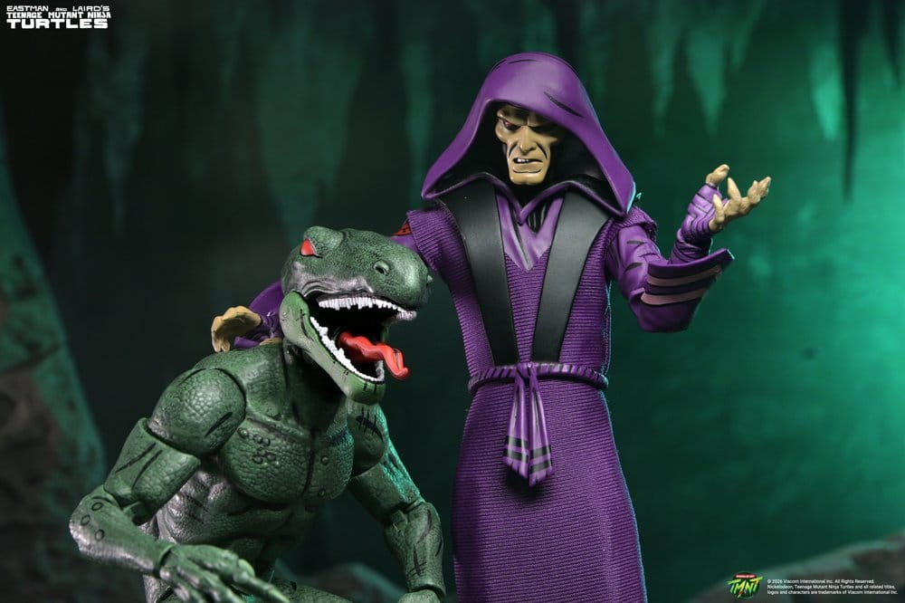 Teenage Mutant Ninja Turtles (Mirage Comics) Pack de 2 Figuras Daimyo Orkai & Raptor 18 cm