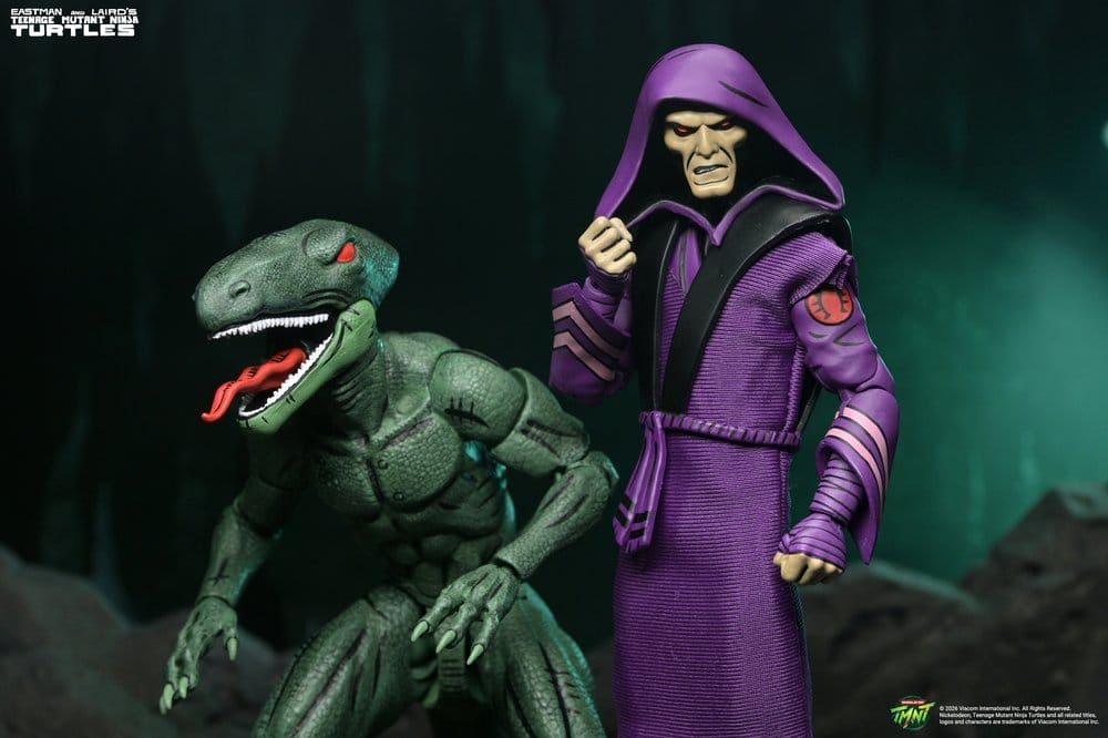 Teenage Mutant Ninja Turtles (Mirage Comics) Pack de 2 Figuras Daimyo Orkai & Raptor 18 cm