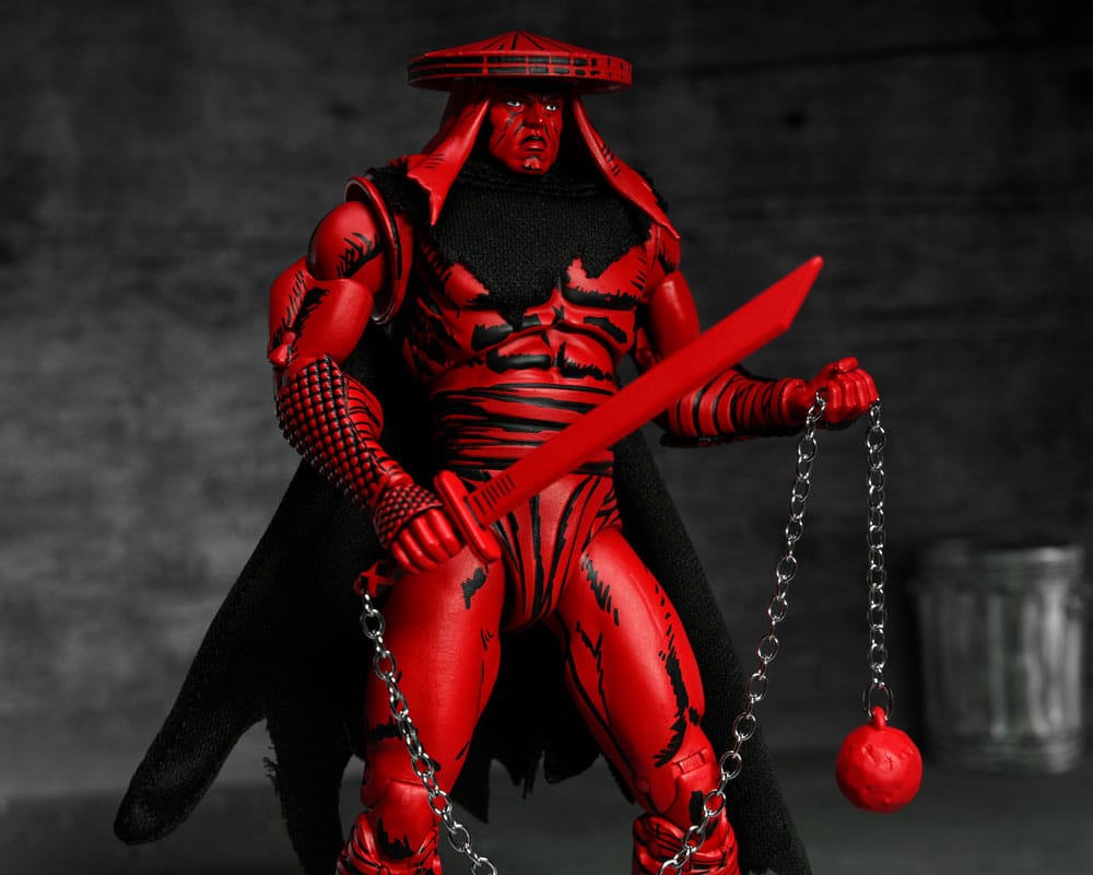 Tortugas Ninja (Mirage Comics) Figura Red and Black Foot Assassin 18 cm