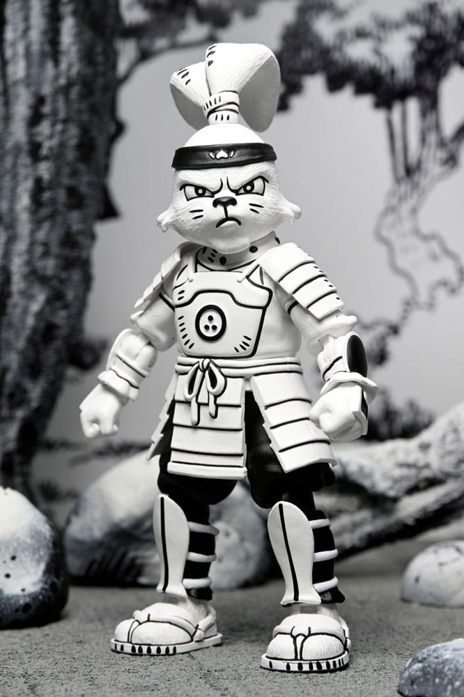 Usagi Yojimbo Figura Samurai Usagi Yojimbo (Black & White) 18 cm