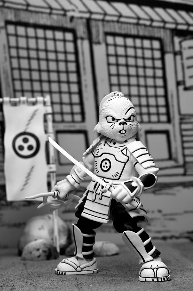 Usagi Yojimbo Figura Samurai Usagi Yojimbo (Black & White) 18 cm