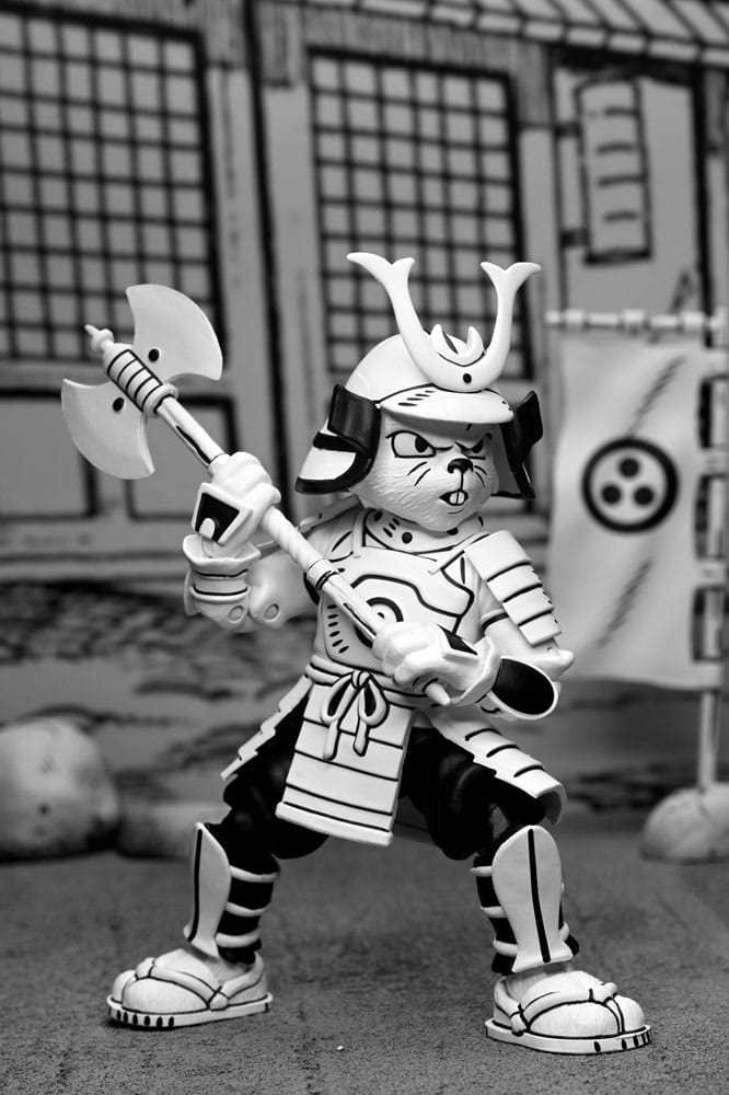 Usagi Yojimbo Figura Samurai Usagi Yojimbo (Black & White) 18 cm