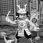 Usagi Yojimbo Figura Samurai Usagi Yojimbo (Black & White) 18 cm