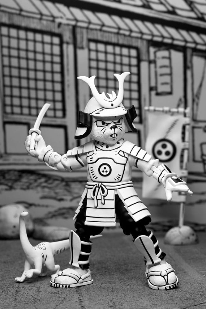Usagi Yojimbo Figura Samurai Usagi Yojimbo (Black & White) 18 cm
