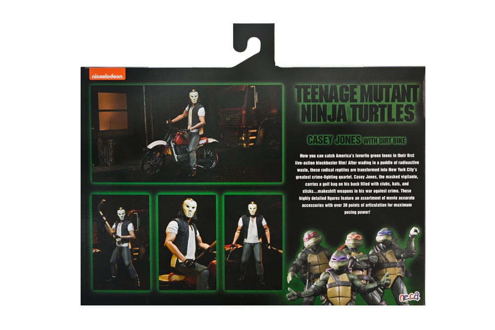 Tortugas Ninja (1990 Movie) Figura Deluxe Movie Realization Casey Jones 18 cm