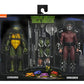 Tortugas Ninja (1990 Movie) Figura Roof Top Battle Shredder vs Leo 18 cm