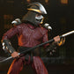 Tortugas Ninja (1990 Movie) Figura Roof Top Battle Shredder vs Leo 18 cm