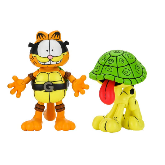 Teenage Mutant Ninja Turtles (Archie Comics) x Garfield 2 pack Figura Ultimate Garfello & Odie 10 cm