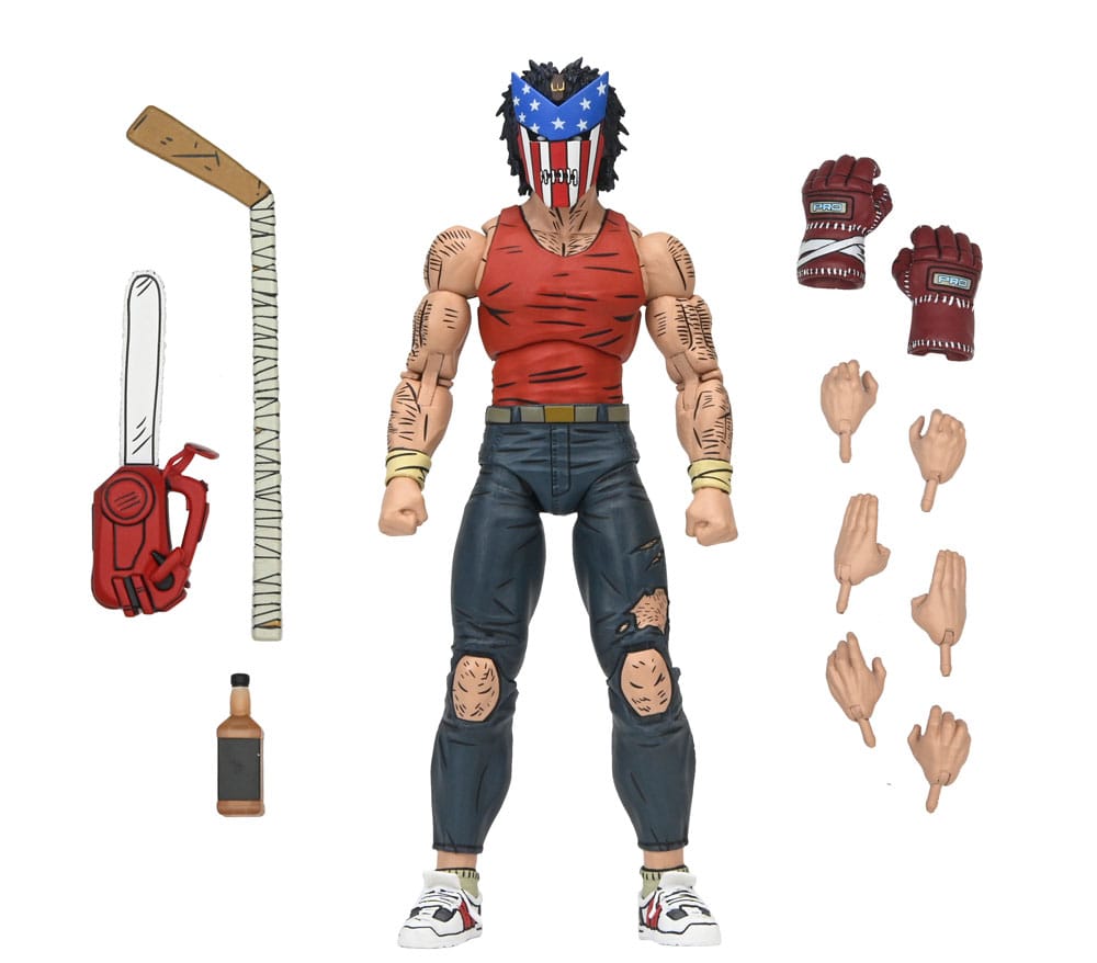 Tortugas Ninja (Mirage Comics) Figura Ultimate Casey Jones (Bodycount) 18 cm - Z POP Toys