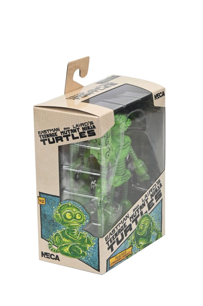 Tortugas Ninja (Mirage Comics) Figura Transmat Fugitoid GID 18 cm