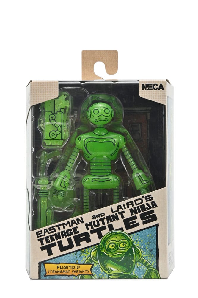 Tortugas Ninja (Mirage Comics) Figura Transmat Fugitoid GID 18 cm