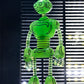 Tortugas Ninja (Mirage Comics) Figura Transmat Fugitoid GID 18 cm