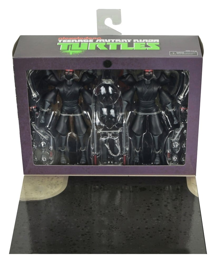 Teenage Mutant Ninja Turtles (2012 Cartoon) Pack de 2 Figuras Footbots 18 cm
