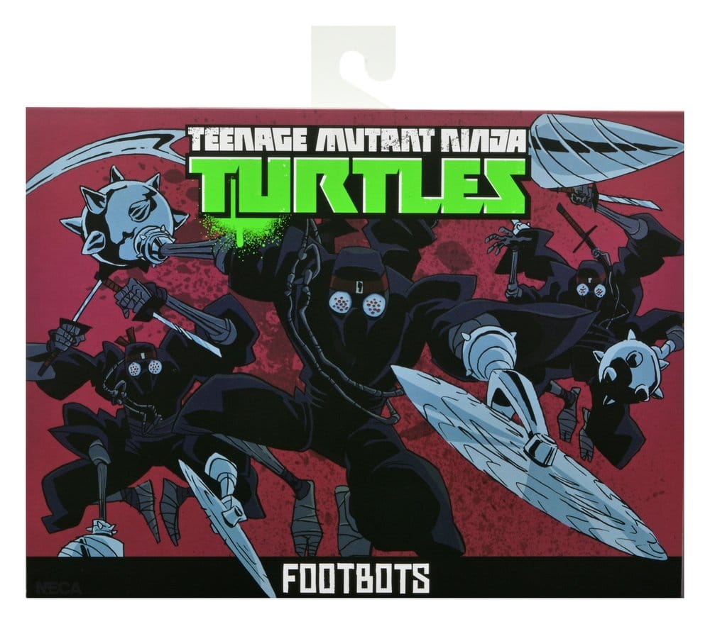 Teenage Mutant Ninja Turtles (2012 Cartoon) Pack de 2 Figuras Footbots 18 cm