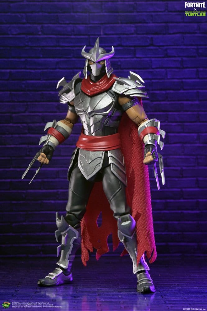 Teenage Mutant Ninja Turtles x Fortnite Figura Shredder 18 cm
