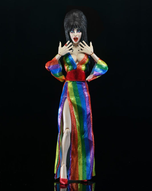 Elvira, Mistress of the Dark Figura Clothed Over the Rainbow Elvira 20 cm