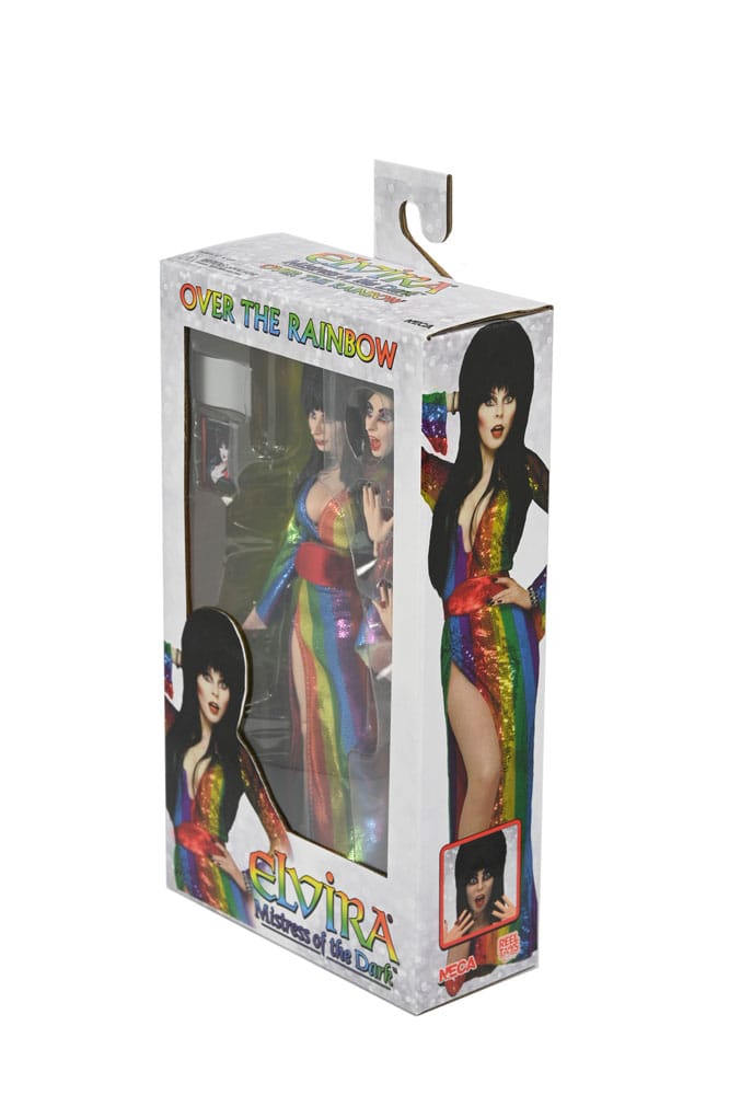 Elvira, Mistress of the Dark Figura Clothed Over the Rainbow Elvira 20 cm