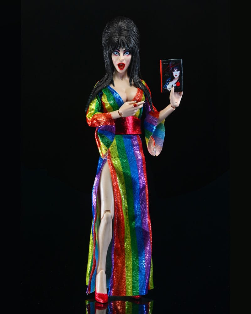 Elvira, Mistress of the Dark Figura Clothed Over the Rainbow Elvira 20 cm