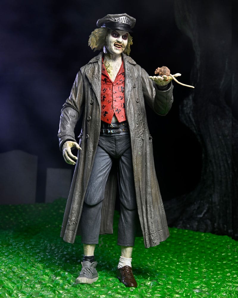 Beetlejuice 1988 Figura Ultimate Beetlejuice: Tour Guide The Bio-Exorcist 18 cm