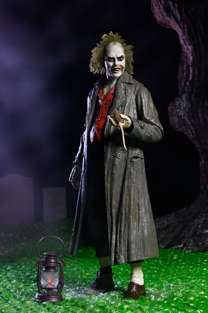 Beetlejuice 1988 Figura Ultimate Beetlejuice: Tour Guide The Bio-Exorcist 18 cm