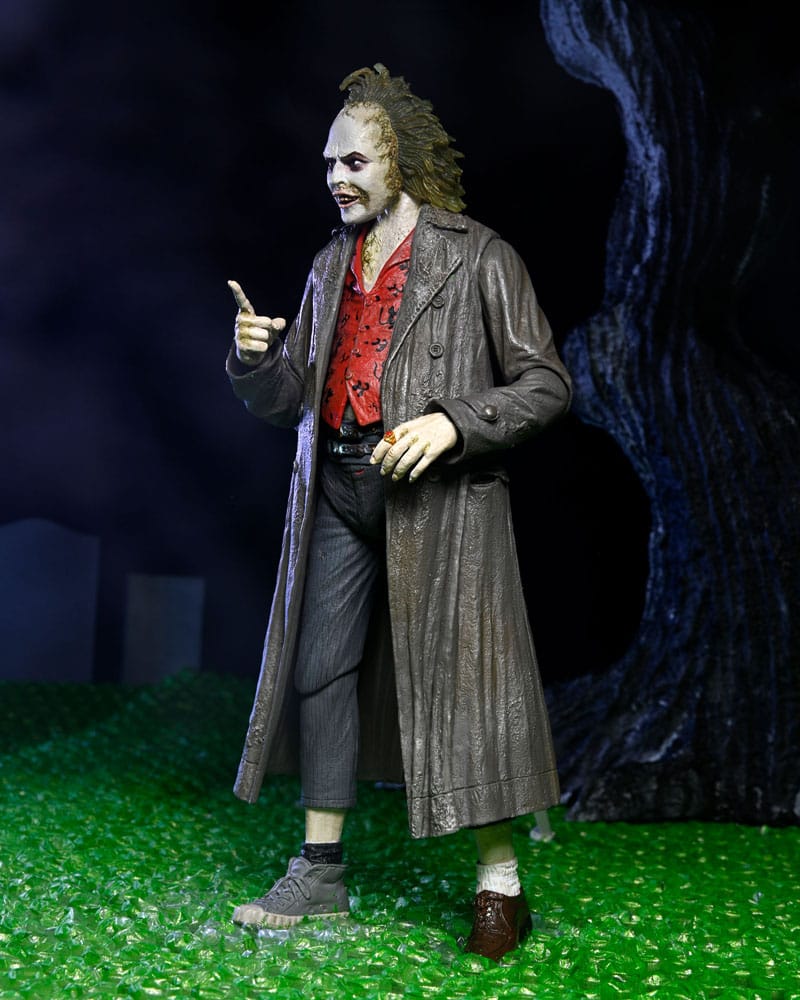 Beetlejuice 1988 Figura Ultimate Beetlejuice: Tour Guide The Bio-Exorcist 18 cm