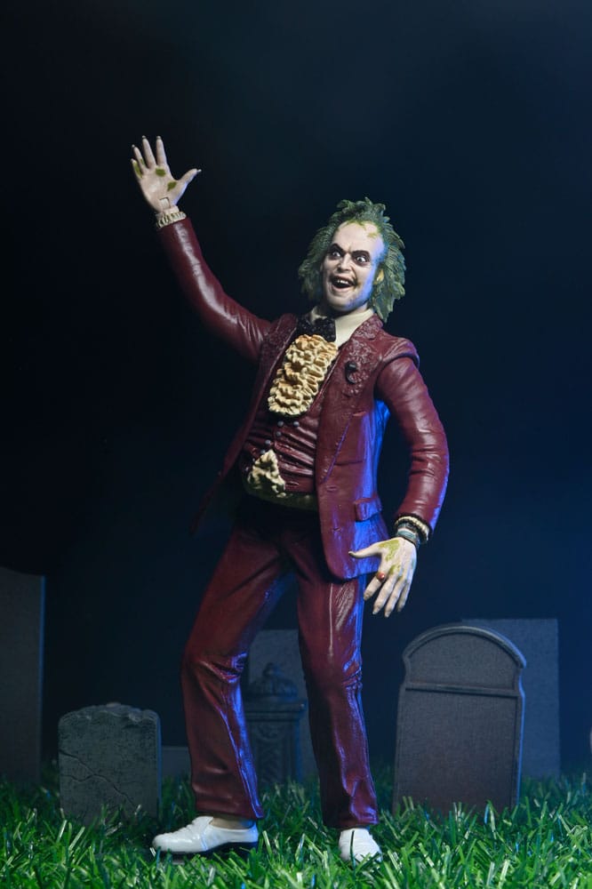 Bitelchús (1988) Figura Red Tuxedo Beetlejuice 18 cm