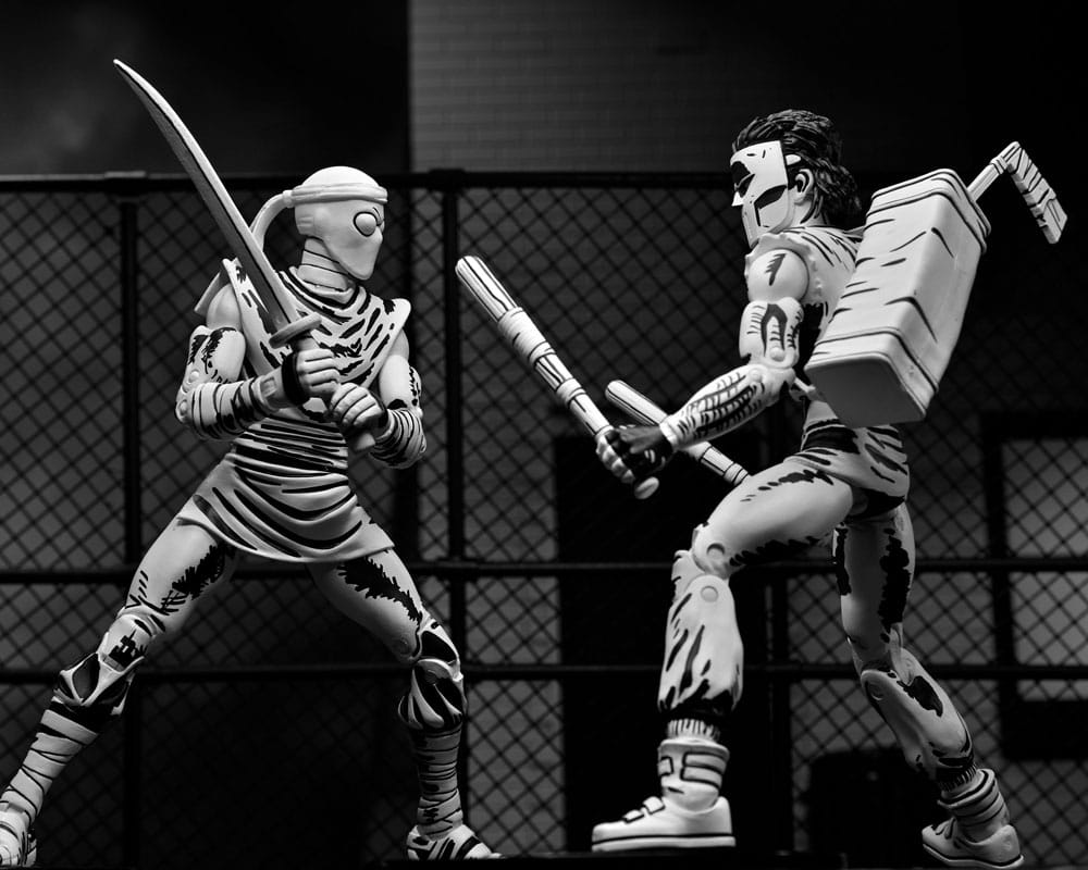 Teenage Mutant Ninja Turtles Figura Casey Jones Black & White 18 cm