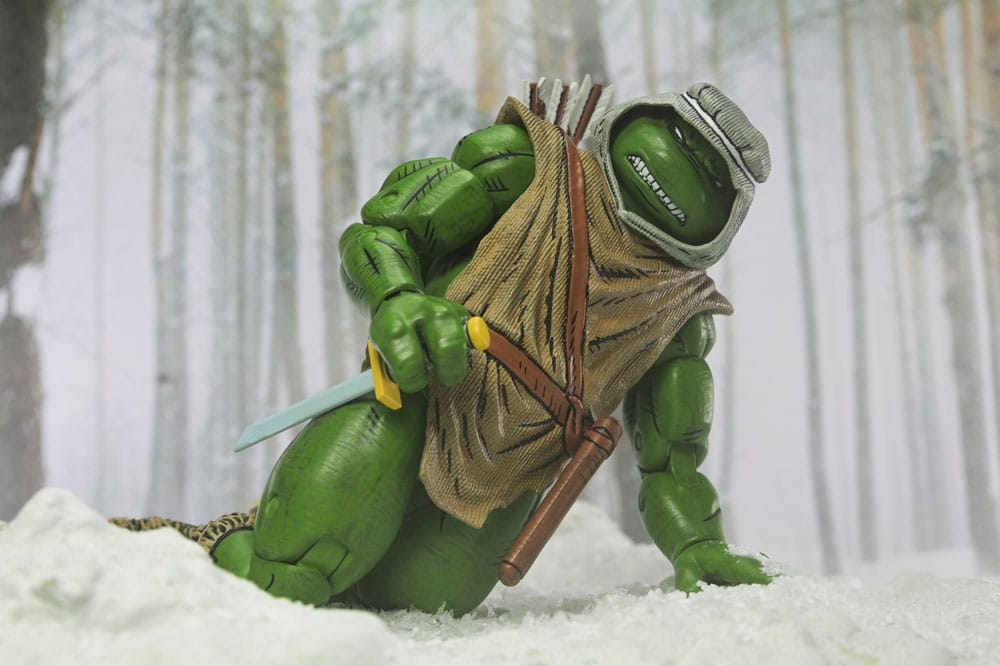 Las Tortugas Ninja Figura Hunter Leo 18 cm
