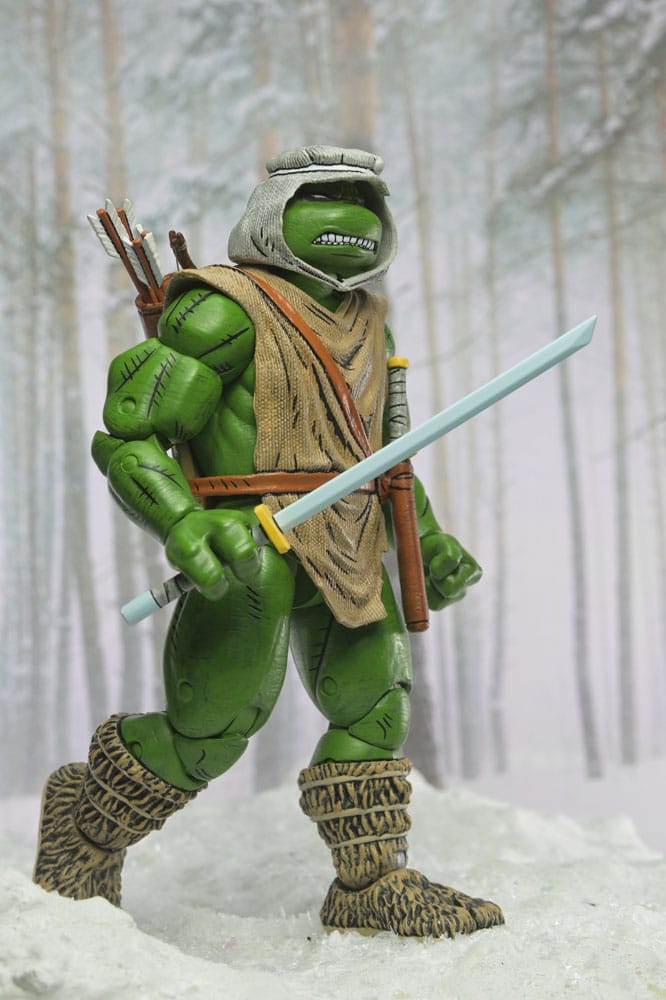 Las Tortugas Ninja Figura Hunter Leo 18 cm
