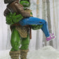 Las Tortugas Ninja Figura Hunter Leo 18 cm