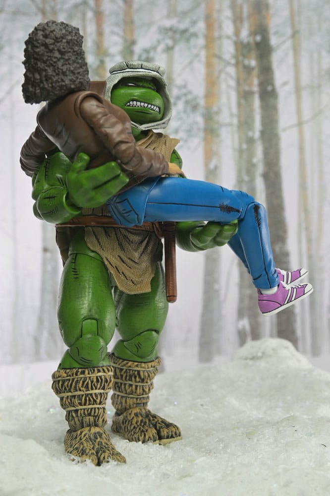 Las Tortugas Ninja Figura Hunter Leo 18 cm