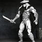Teenage Mutant Ninja Turtles Figura Foot Assassin Black and White 18 cm