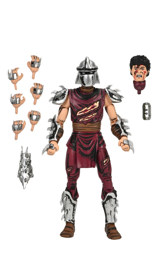 Teenage Mutant Ninja Turtles Figura Battle Damaged Shredder 18 cm