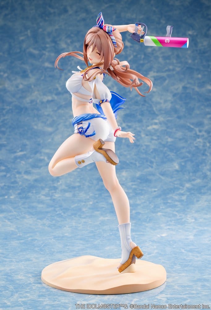 The Idolmaster Gakuen Figura PVC 1/7 Himesaki Rinami Kimi to Semi Blue Ver. With Bonus 27 cm